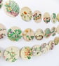 Spring bunting, Flower Bunting, Floral Bunting - Image 2