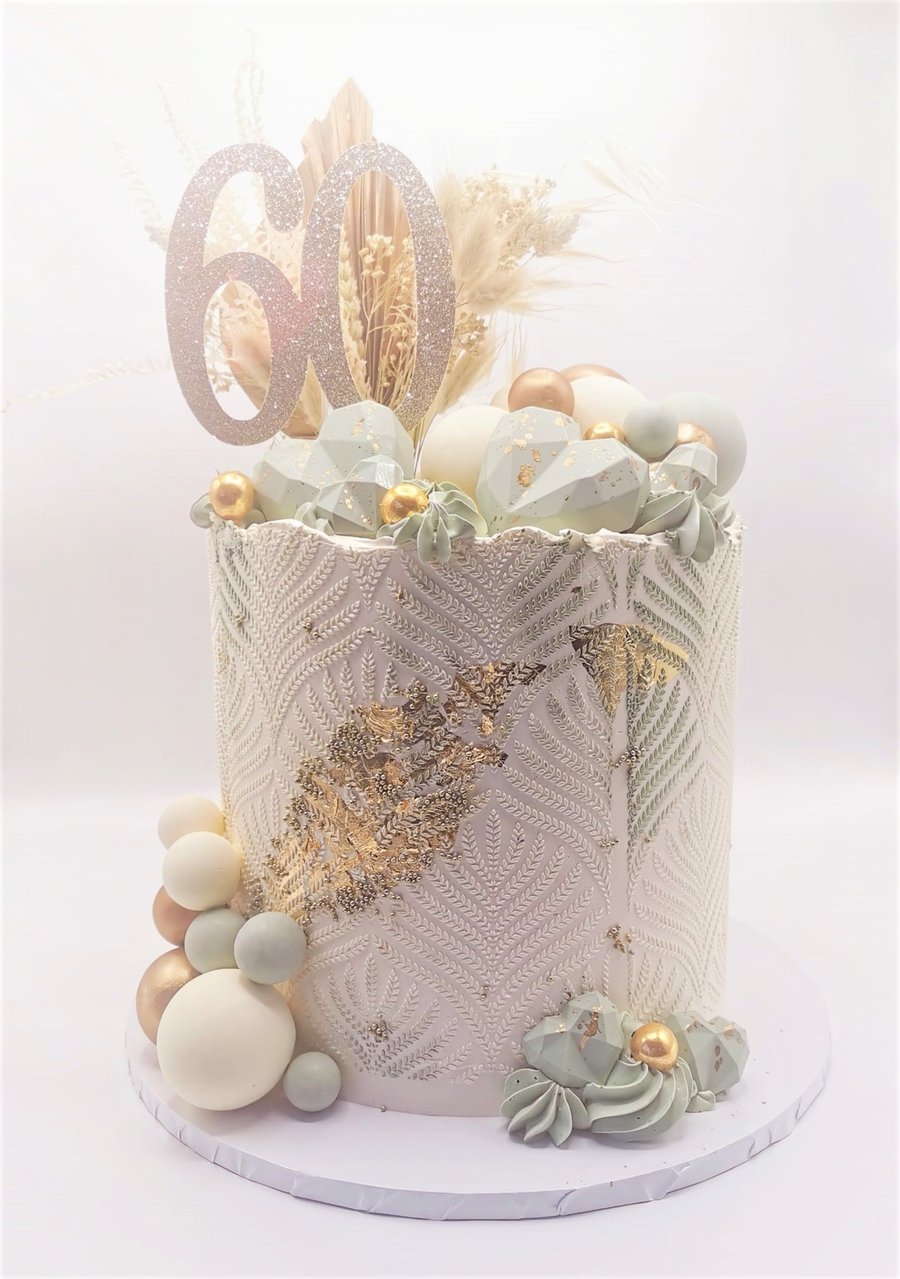 Maize Pattern Cake Stencil