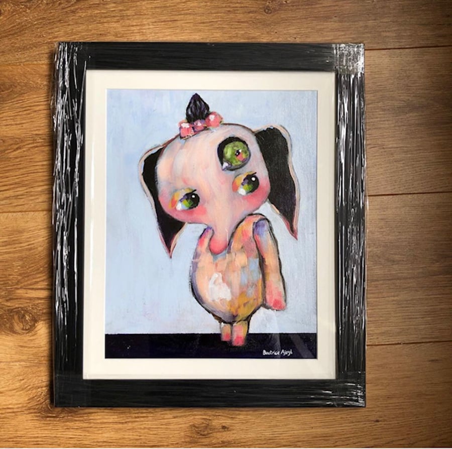 Chloe The Elephant Original Artwork 