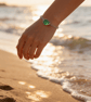 Sea Glass Silver Charm Bracelet - Image 9