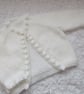 16" Baby Bobble Edged Cardigan - Image 1