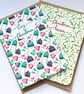Pattern Christmas cards pack of four - Image 2