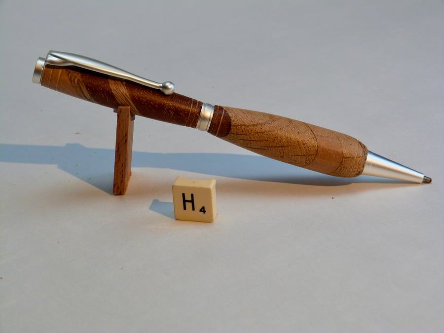 Hand crafted wooden pen