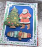 3d  hand crafted Christmas Card