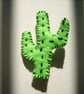 Felt Cactus Brooch - Image 1