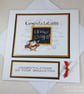 Handmade Graduation Congratulations card - clever clogs - Image 3