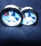 Puffin cufflinks, free shipping, gift wrapped, great image, Ref 8513 - Image 2