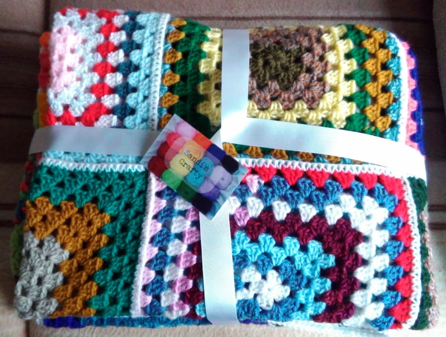 Granny Square Blanket.