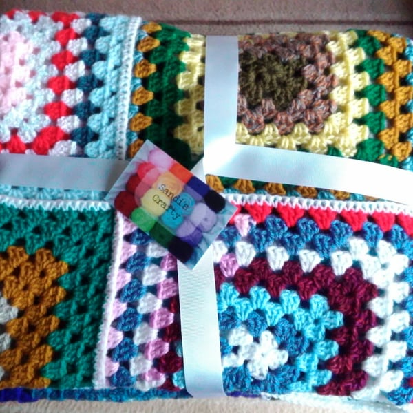 Granny Square Blanket.
