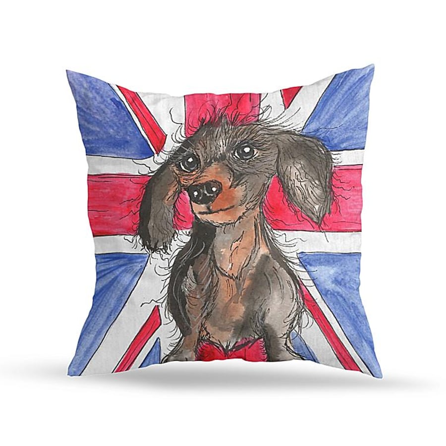 Dachshund cushion