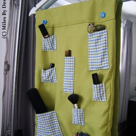 Coat Hanger Fabric Pocket Tidy