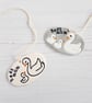 Swan and babies hanging decoration, Mother's Day gift - Image 1