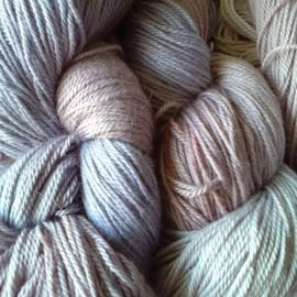 100g Hand-dyed 4PLY Baby Alpaca Silk BABY BABY!