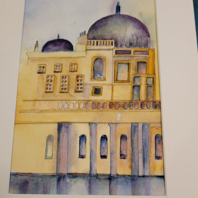 Original Watercolour painting of Bath  
