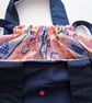 Navy blue foldable shopping bag  - Image 5