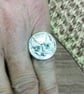 Cat Face Ring (small), Sterling Silver - Image 2
