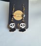 Cute but Grim Earrings - Gold tones - Image 9