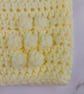 Matching Mum and Baby Crochet Hats, Lemon Yellow Pom Pom Beanie Set - Image 4