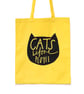 Cats before people bag, Cat tote bag. - Image 2
