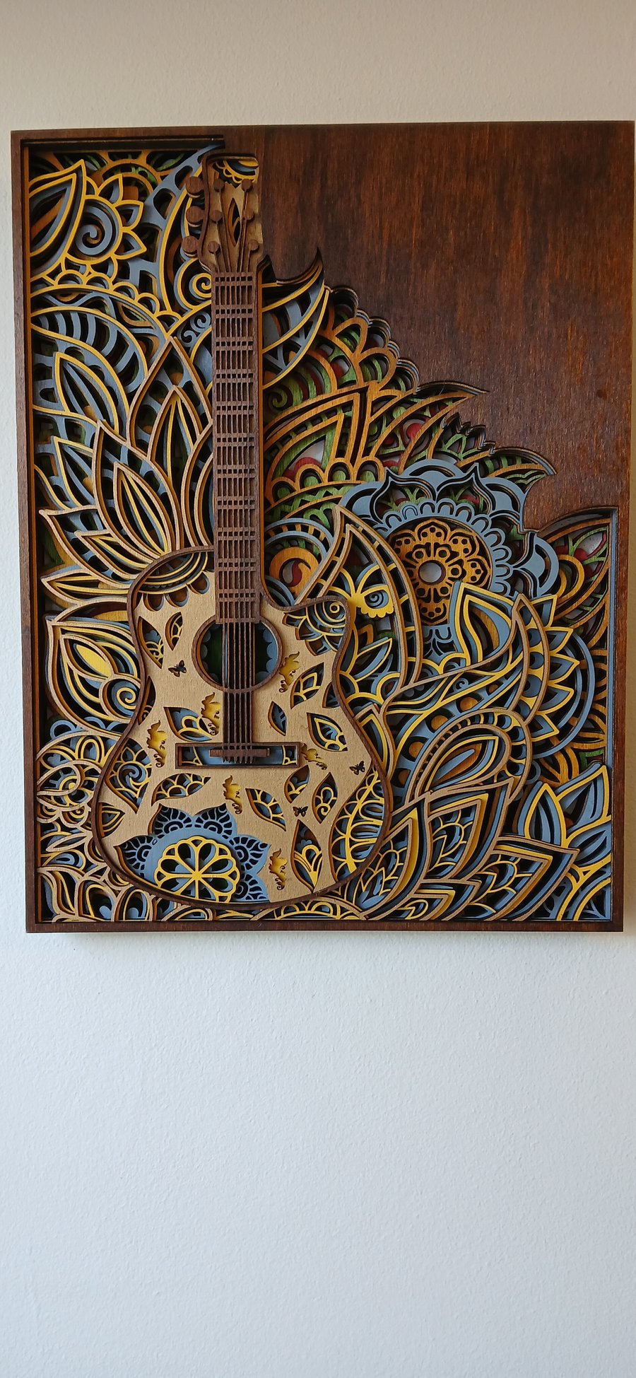 7 Layered Wood Art Creation
