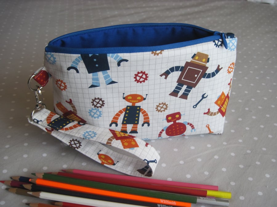 Child's Wristlet Robot Case 