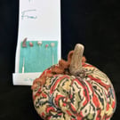 Pumpkin Pin Cushion plus, one pack of Tidal Treasure Pins 