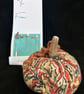 Pumpkin Pin Cushion plus, one pack of Tidal Treasure Pins 