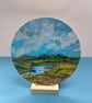 Clouds Over the Glenkens - an original painting on a wooden display stand - Image 3