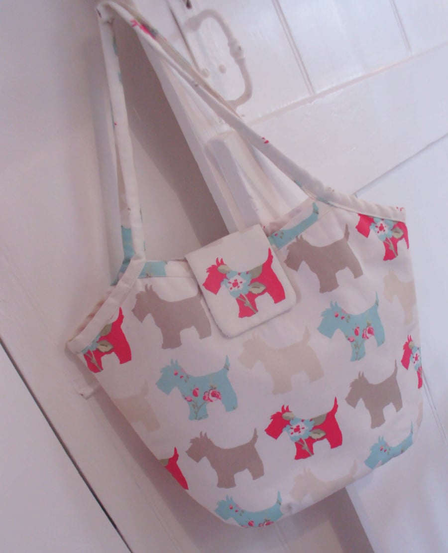 SCOTTIE DOG HANDBAG