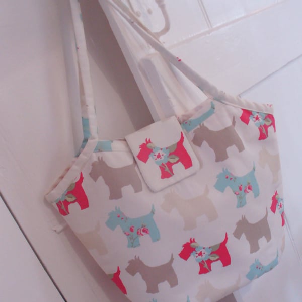 SCOTTIE DOG HANDBAG