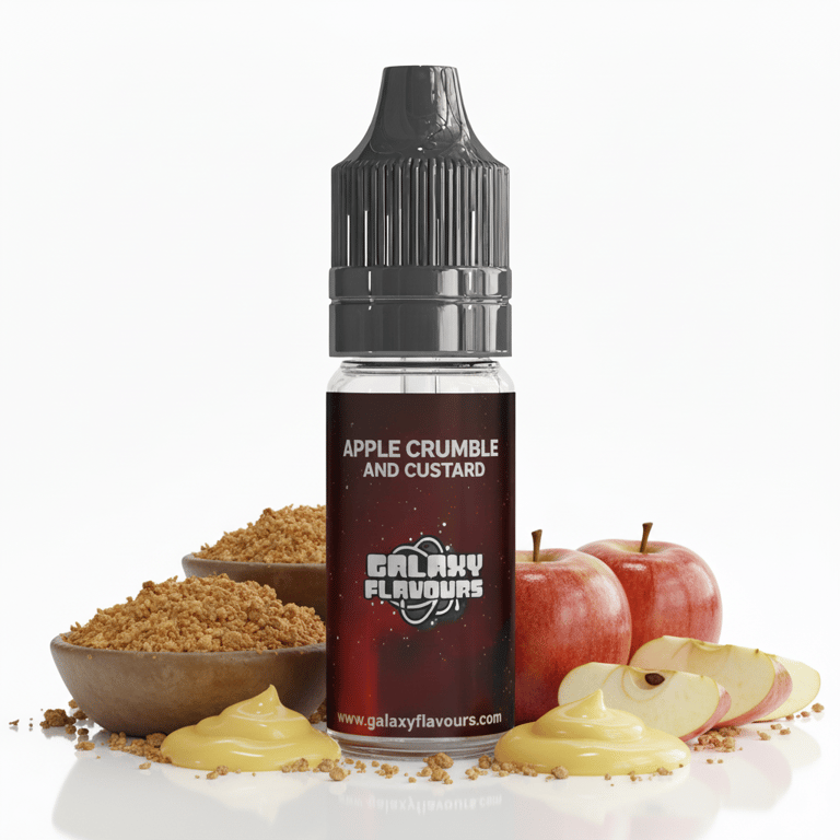 Apple Crumble and Custard Food Flavouring - Professional High Strength