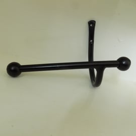 Toilet Roll Holder..................................Wrought Iron (Forged Steel) 