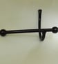 Toilet Roll Holder..................................Wrought Iron (Forged Steel) 