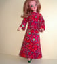 Sindy Sewing Pattern for 1970's Maxi Dress and Smock - Image 4