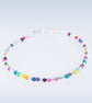 Sterling silver and Rainbow Agate handmade beaded bracelet - Image 7