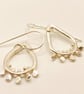 Sterling Silver Kinetic Paddle Earrings  - Image 1
