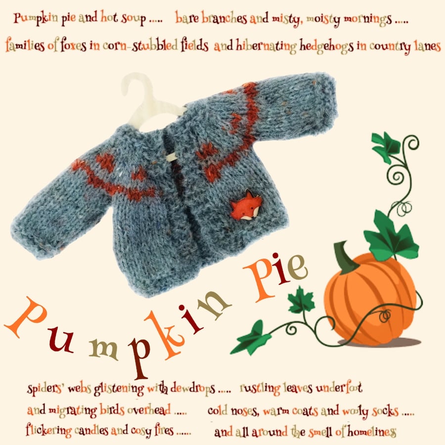 Fair Isle Fox Cardigan 