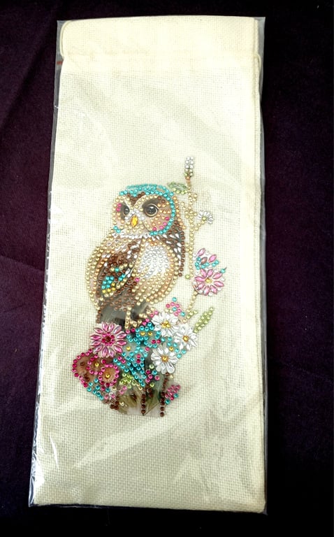 Canvas bottle gift bag