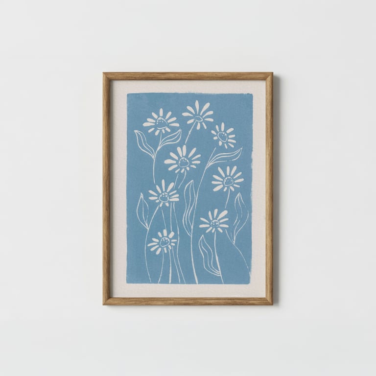 Daisies Art Print