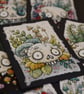 fungi skull - original aceo illustration - Image 1