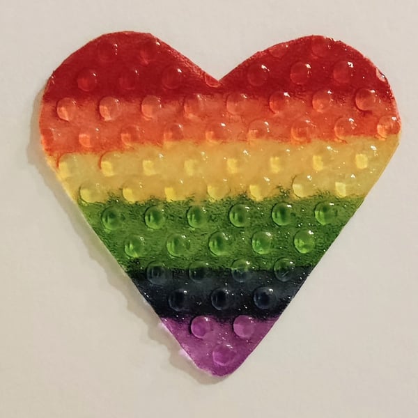 Love heart Pride Flag