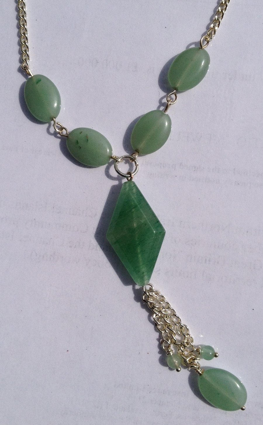 Aventurine necklace