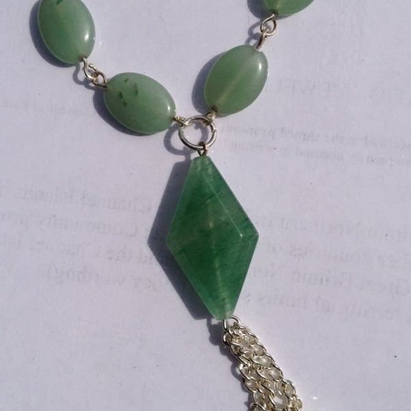 Aventurine necklace