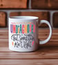 Funny ADHD Autism Meme Mug – "Undiagnosed but Something Ain't Right" – Neuro