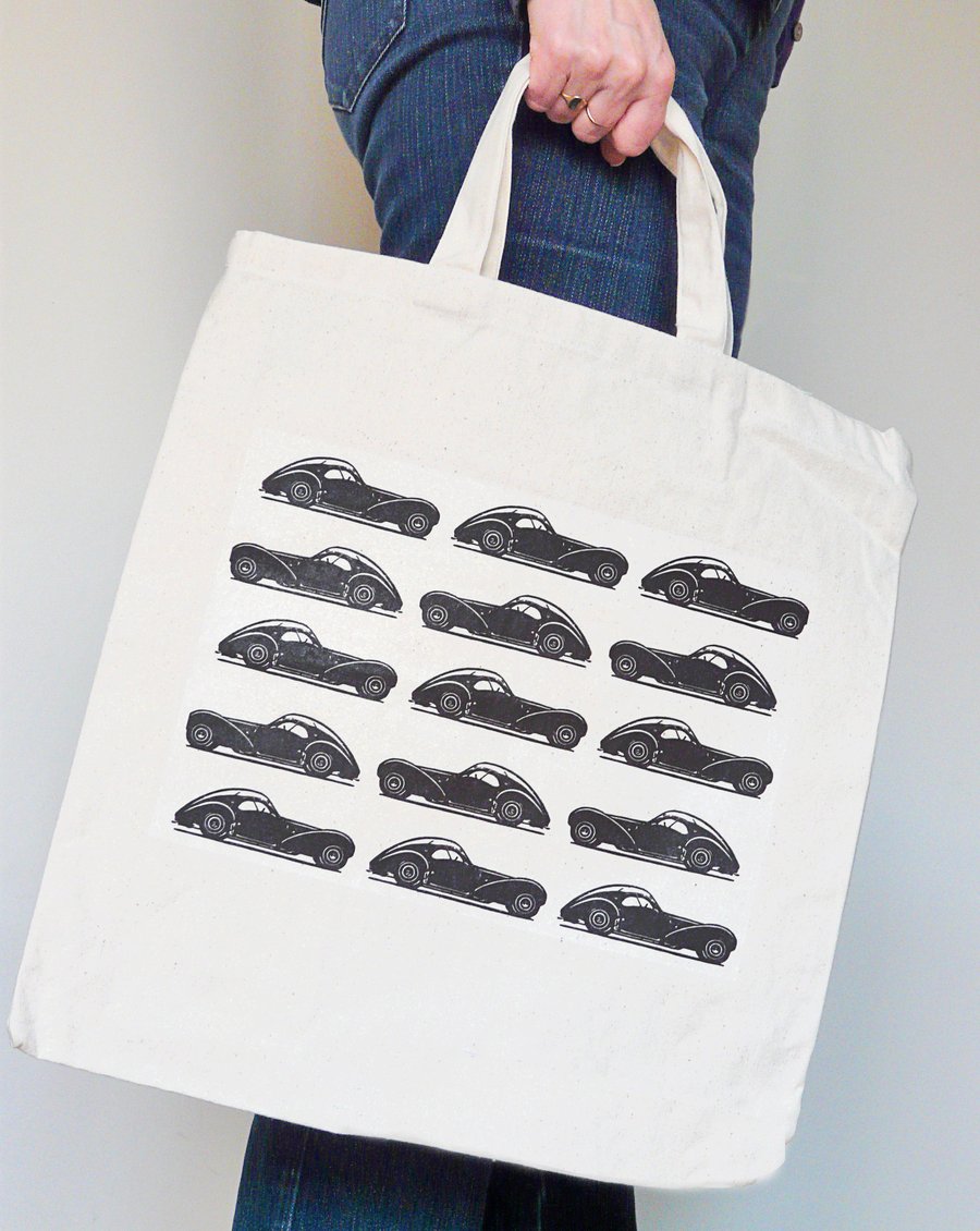 Bugatti Print Shopping Bag