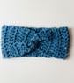CROCHET Ladies Petrol Headband