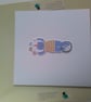 Any occasion card. Birthday card. Circus. Performing bear. Ref 299 - Image 4