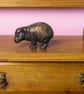Foundry Bronze Baby Hippo Animal Statue Small Bronze Metal Sculpture Gift - Image 7
