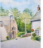 Buckland Monachorum Dartmoor Devon  Original Watercolour Painting Mounted - Image 8