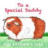 Gerry the Guinea Pig - Father's Day Card